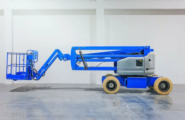 Illustration of RR Machinery Articulated Boom Lift