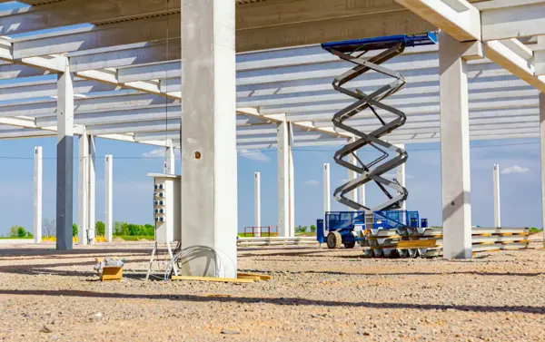 Illustration of RR Machinery Scissor Lift