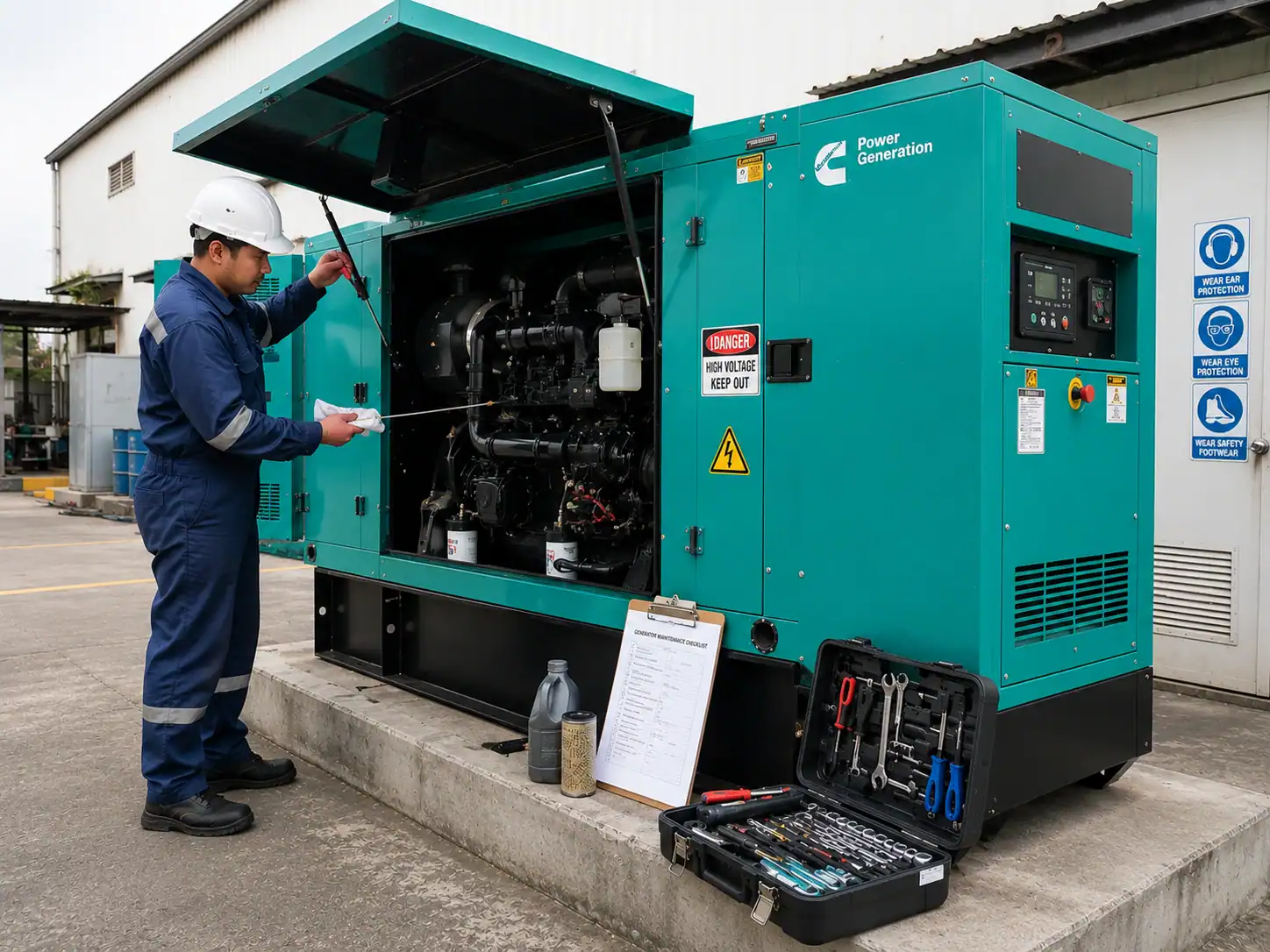 Generator Maintenance Checklist: A Complete Site Guide